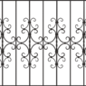 016-Решетка кованая